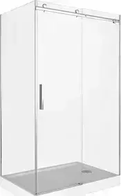 Душевой уголок Good Door Altair WTW+SP-110-90-C-CH профиль хром, стекло прозрачное с рисунком (АЛ00001, АЛ00009)