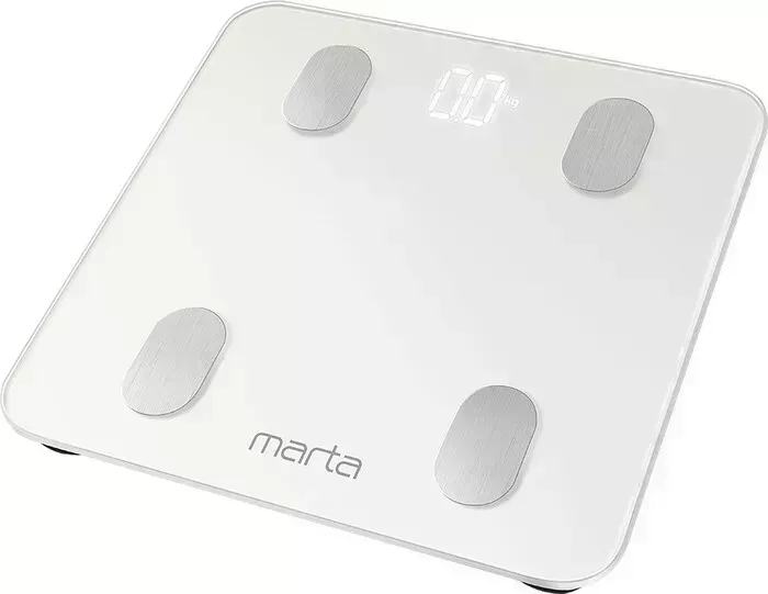 Весы Marta MT-1606 белый жемчуг