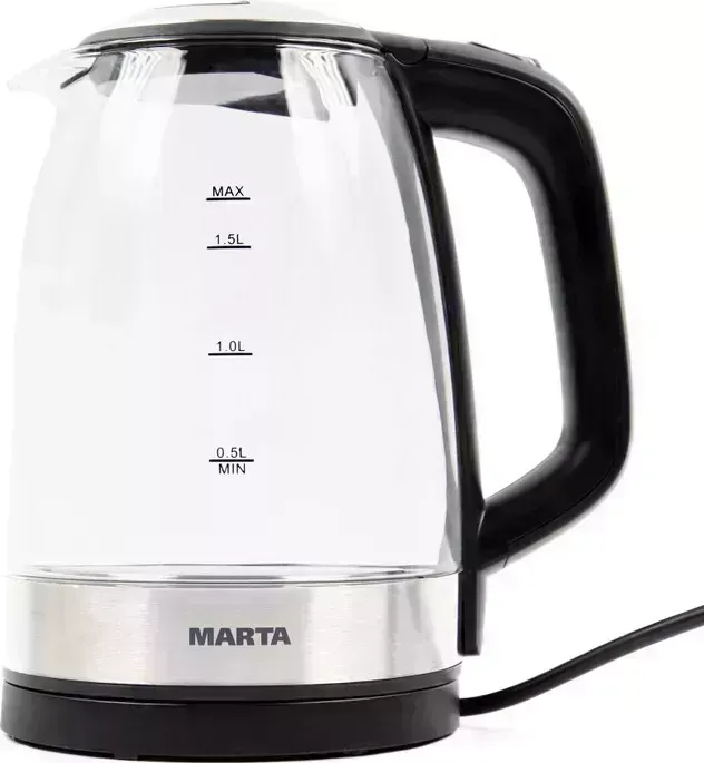 Чайник электрический Marta MT-1078 черный жемчуг