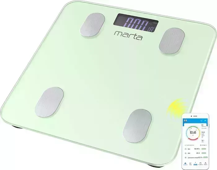 Весы Marta MT-1683 зеленый нефрит