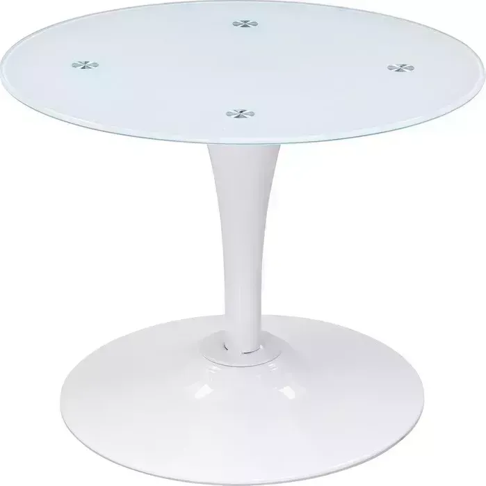 Стол журнальный Woodville Tulip mini white