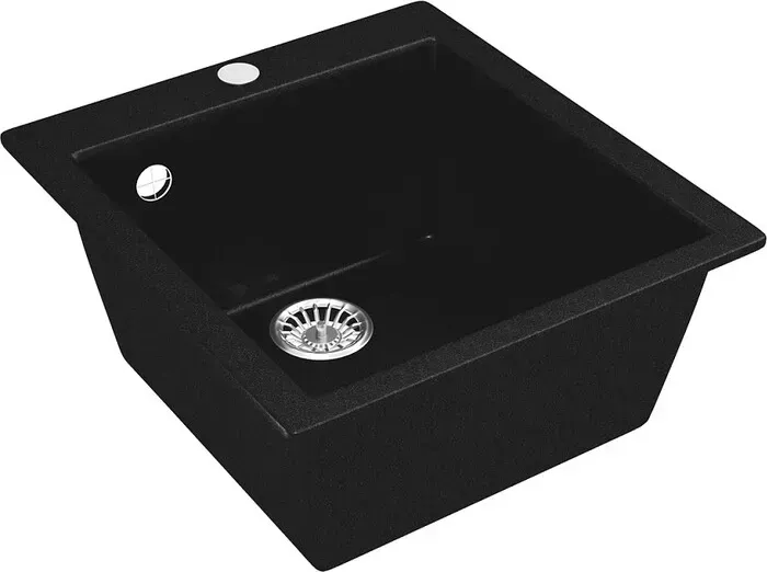Мойка кухонная Mixline ML-GM14 40х50 ультра-черная 344 (4660105233305)