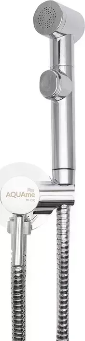 Смеситель для душа AQUAme с гигиенической лейкой, хром (AQM 6001CR)