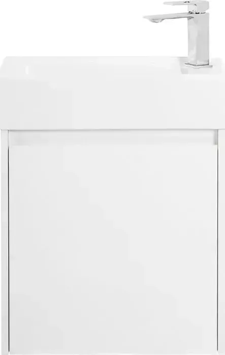 Тумба под раковину BELBANGO Kraft Mini 50 правая, Bianco Opaco (KRAFT MINI-500/260-1A-SO-BO-R)