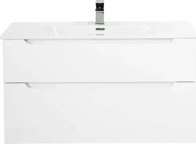 Тумба с раковиной BELBANGO с Etna-H60 90 Bianco Lucido (ETNA-H60-900-2C-SO-BL-P, BB900ETL)
