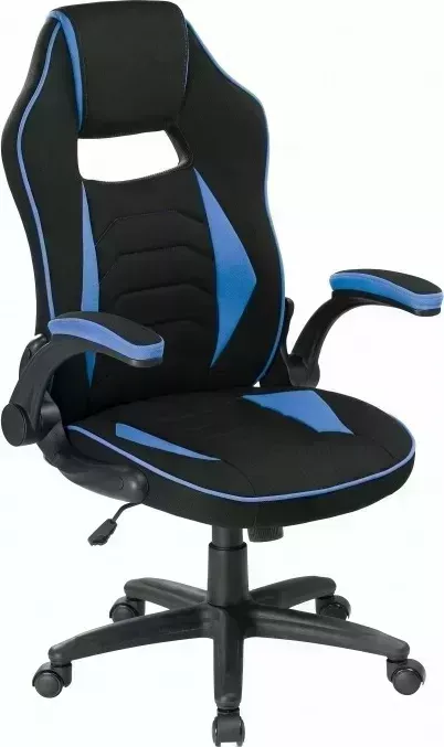 Кресло офисное Woodville Plast 1 light blue / black