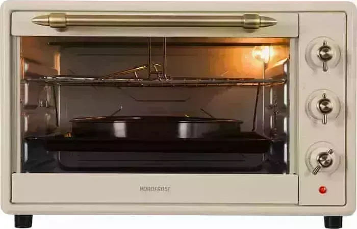 Мини-печь НОРДFROST RC 600 YR бежевый РЕТРО