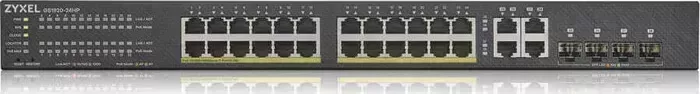 Коммутатор ZyXEL NebulaFlex GS192024HPV2-EU0101F 24G 24PoE+ 375W управляемый
