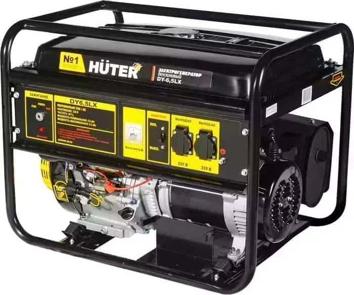 Генератор Huter бензиновый DY6,5LX