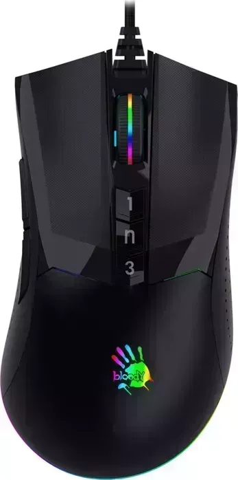 Мышь проводная A4Tech Bloody W90 Pro черный оптическая (16000dpi) USB (10but)