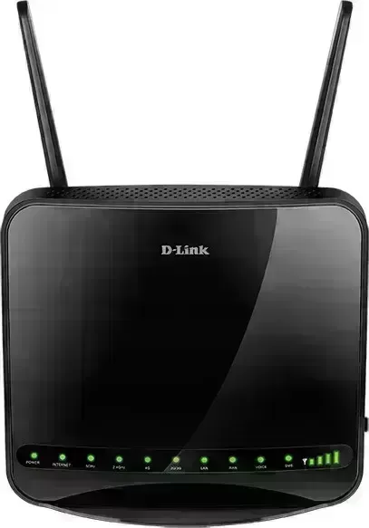 Маршрутизатор D-Link Роутер беспроводной DWR-956 (DWR-956/4HDB1E) AC1200 10/100/1000BASE-TX/4G черный (DWR-956/4HDB1E)