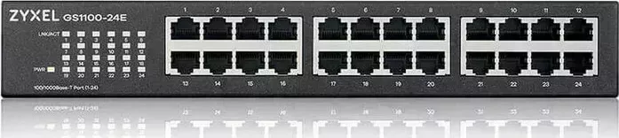 Коммутатор ZyXEL GS1100-24E-EU0103F 24G неуправляемый