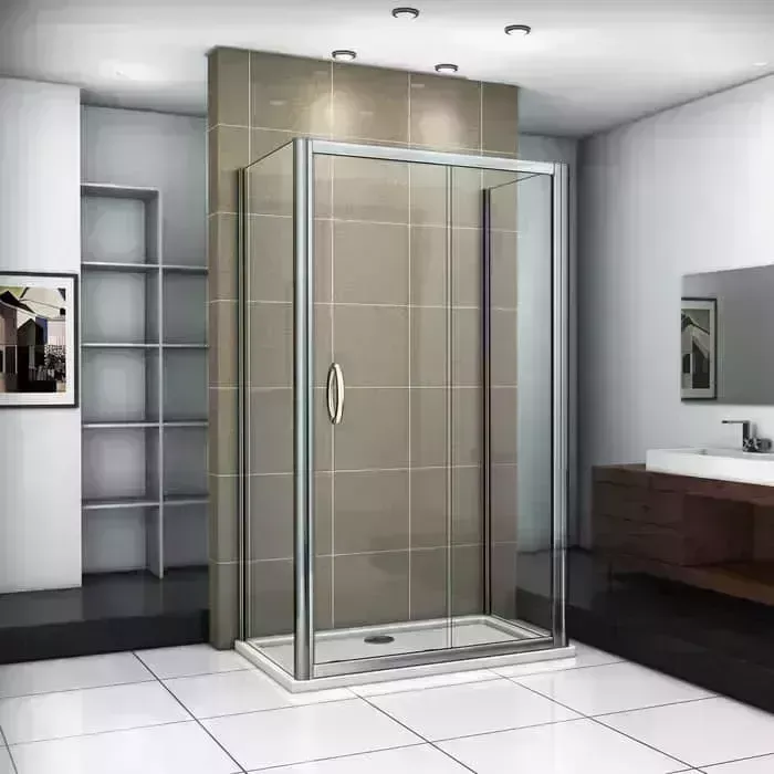 Душевой уголок Good Door Infinity WTW+SP 120х100 прозрачный, хром