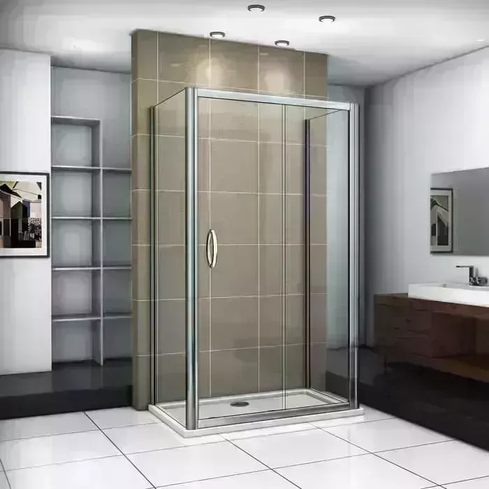 Душевой уголок Good Door Infinity WTW+SP 130х100 прозрачный, хром