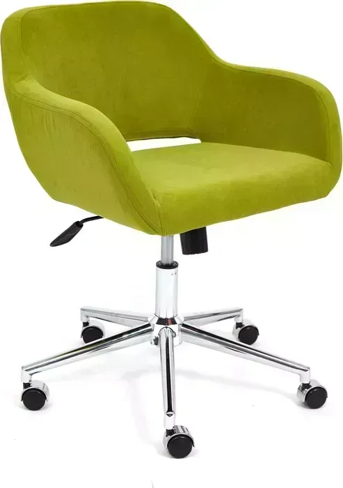 Кресло офисное TetChair Modena флок олива 23