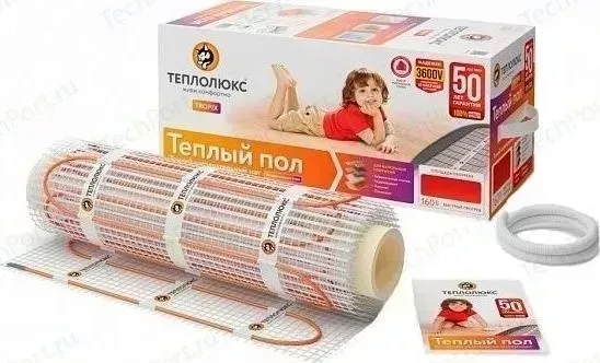 Нагревательный мат Теплолюкс TROPIX-160 MHH 560 Вт 3.5 кв.м