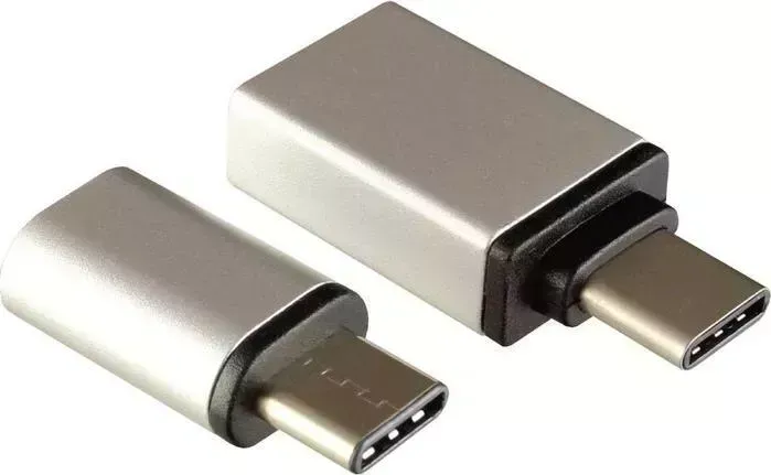Переходник Ginzzu GC-885S, USB 3.1 Type-C / microUSB + USB 3.1 Type-C / USB 3.0 / micro + /