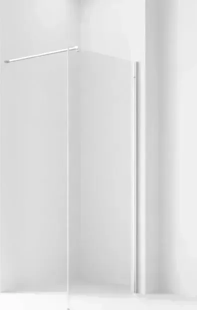 Боковая стенка Ambassador Elysium 90x200 прозрачная, хром (90CX)