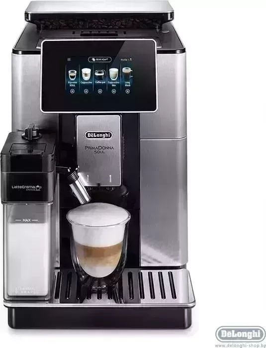 Кофемашина DE LONGHI PrimaDonna SOUL ECAM 610.75.MB