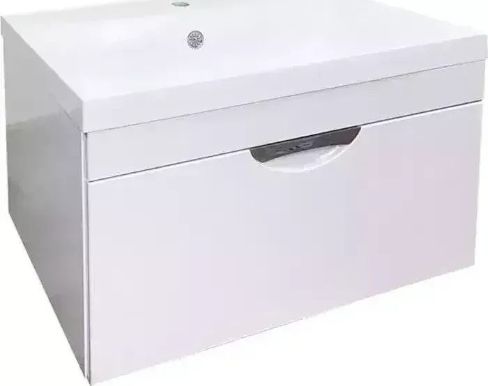 Тумба с раковиной Runo с Ибица 70х37 белая (00-00001175, S-UM-COM70/1-w)