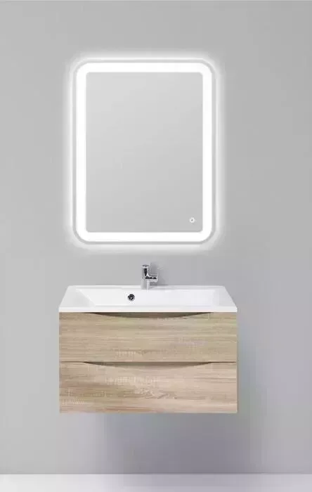 Мебель для ванной BELBANGO Marino-Cer 70 Rovere Bianco