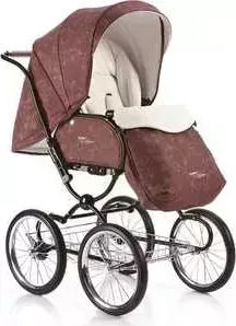 Коляска 2 в 1 Geoby 2 в 1 C605 (коричневый) r327