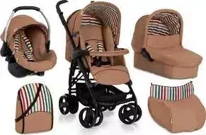 Коляска 3 в 1 HAUCK модульная 3 в 1 Condor All in One (stripe toast) 126219