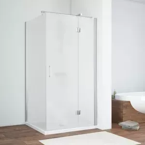 Душевой уголок Vegas Glass AFP-Fis 120*90 08 10 R правый, профиль хром глянцевый, стекло сатин