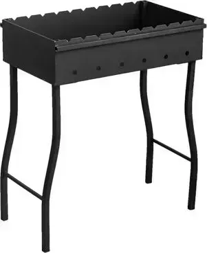 Мангал GRILLBOOM "Профи" 600х600х340мм, толщина стали 1,5мм 103-080
