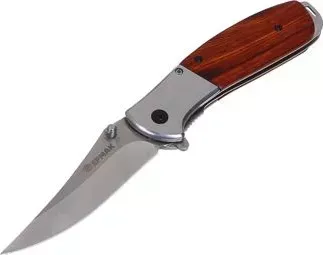 Нож ЕРМАК туристический складной, 20,5см, нерж. сталь, полисандр 118-175