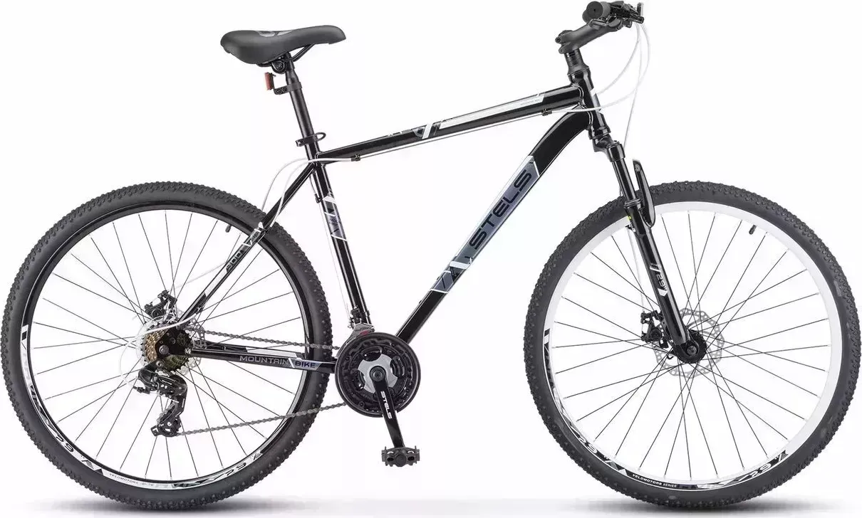 Велосипед STELS Navigator-900 MD 29" F020 LU096011 LU088979 21" Чёрный/белый 2021