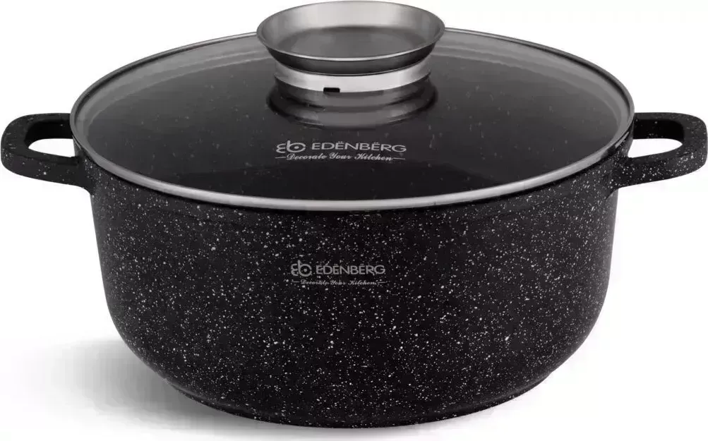Казан EDENBERG EB-8119, 5.6л, 26см, с крышкой