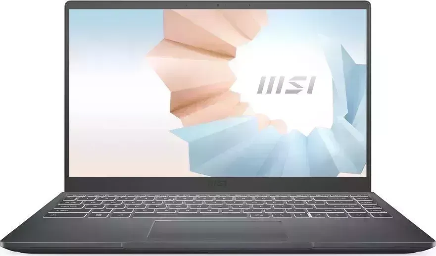 Ноутбук MSI Modern 14 B5M-244XRU Ryzen 5 5500U/16Gb/SSD512Gb/14"/IPS/FHD/noOS/dk.grey/9S7-14DL24-244