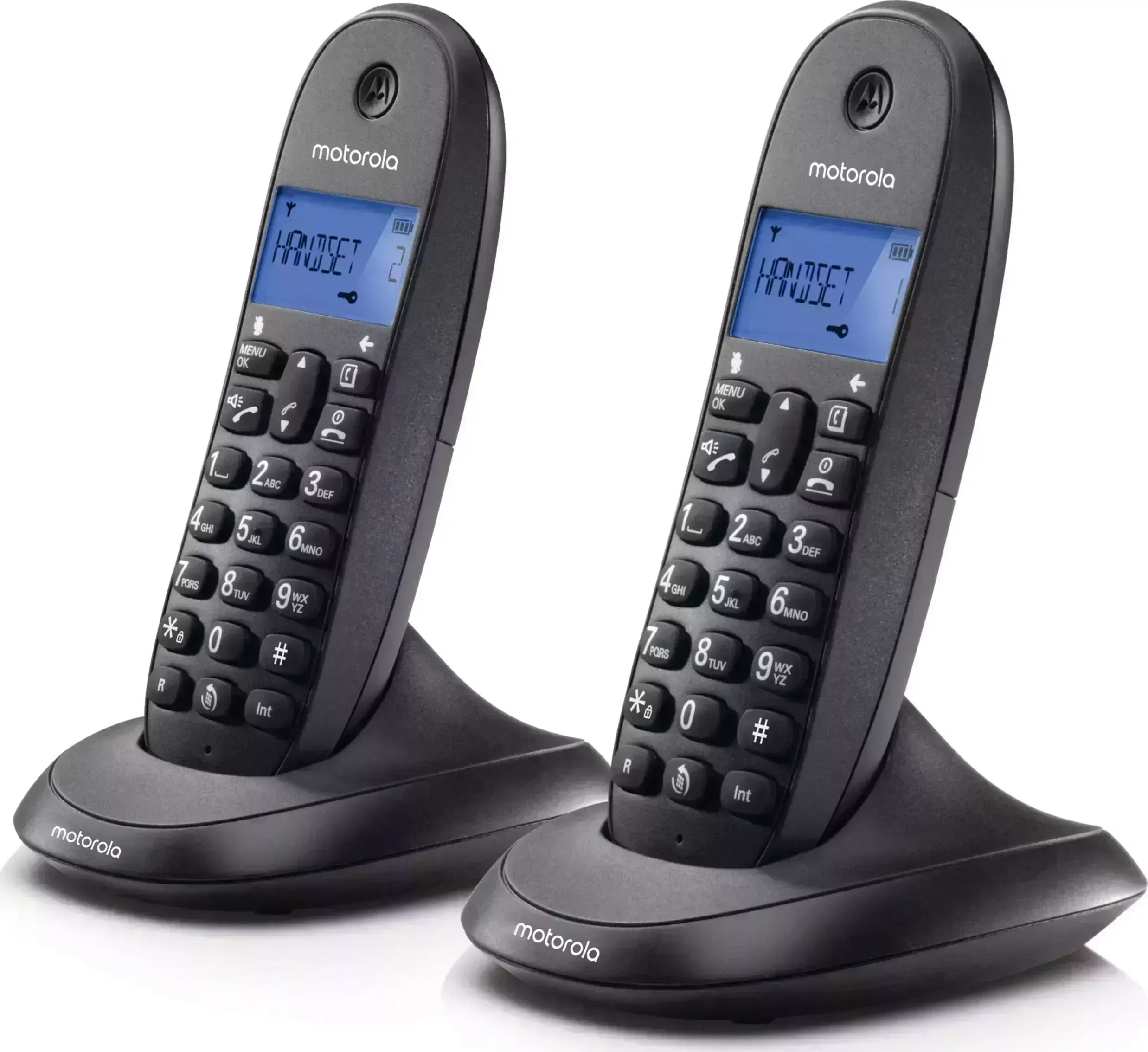 Радиотелефон MOTOROLA C1002LB+ черный