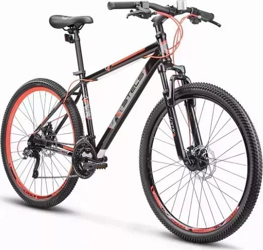 Велосипед STELS Navigator-700 MD 27.5" F020*LU096006*LU088933 *17.5" Чёрный/красный