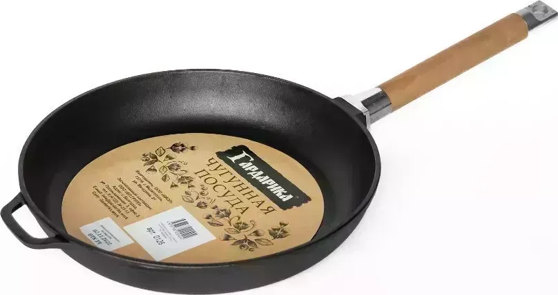 Сковорода ГАРДАРИКА 0120 чугун 20см съем/руч 550002112