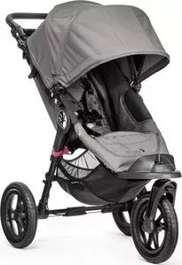 Прогулочная трехколесная коляска Baby Jogger City Elite Single серый (ВО13257)