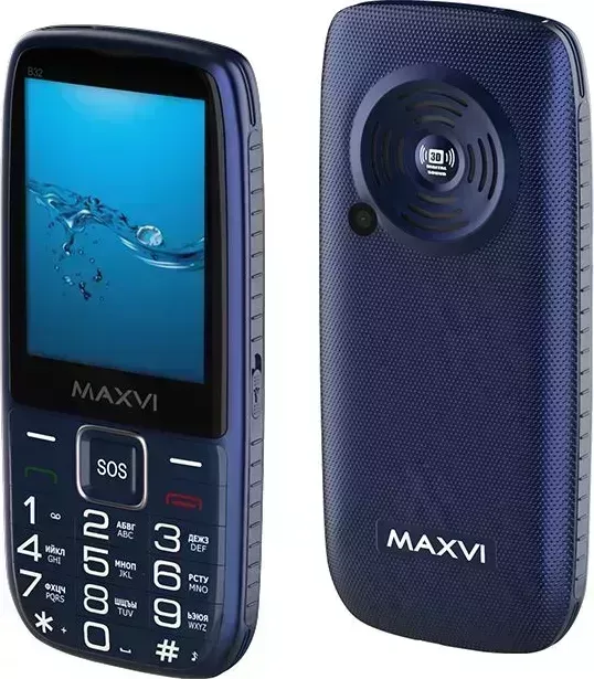 Мобильный телефон MAXVI B32 blue