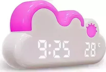 Часы настольные SOUNDMAX SM-7000U(белый)