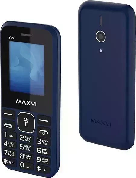 Мобильный телефон MAXVI C27 blue