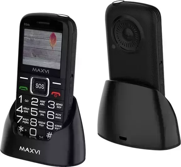 Мобильный телефон MAXVI B5ds black