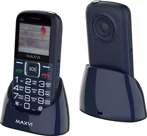 Мобильный телефон MAXVI B5ds blue