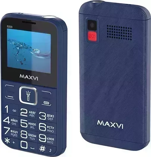 Мобильный телефон MAXVI B200 blue
