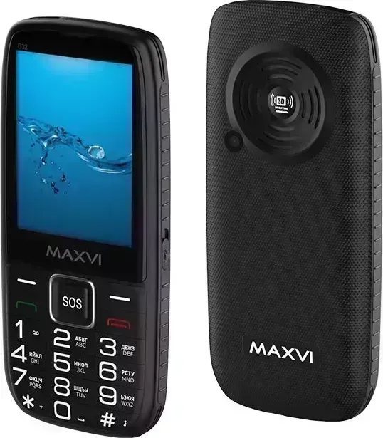 Мобильный телефон MAXVI B32 black