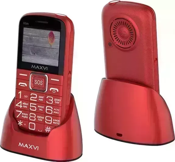 Мобильный телефон MAXVI B5ds red