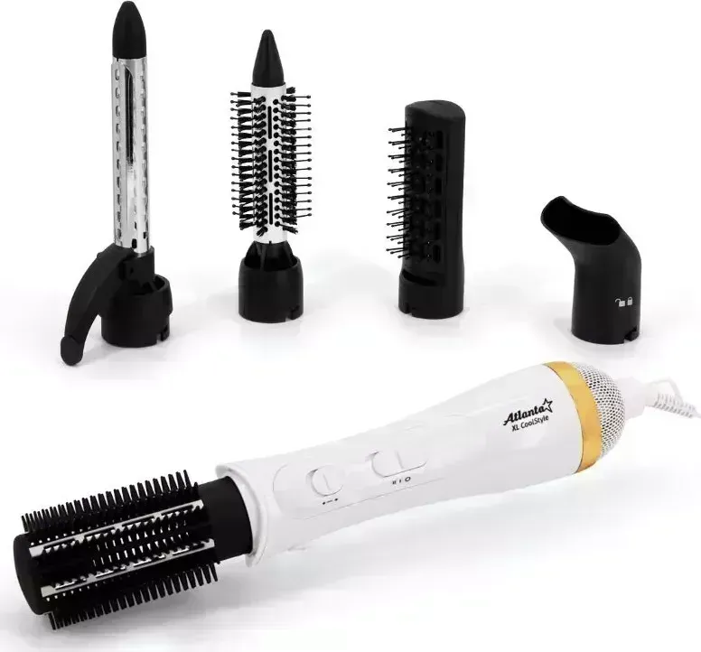 Фен-щетка АТЛАНТA ATH-6842 (WHITE) 5 в 1