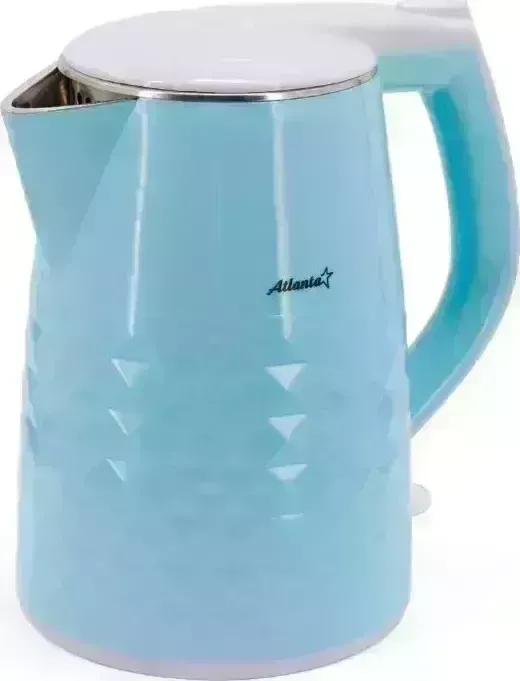 Чайник электрический АТЛАНТA ATH-2441 (BLUE) двухстенный