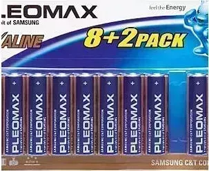 Батарейки SAMSUNG PLEOMAX LR6-8+2BL (100)