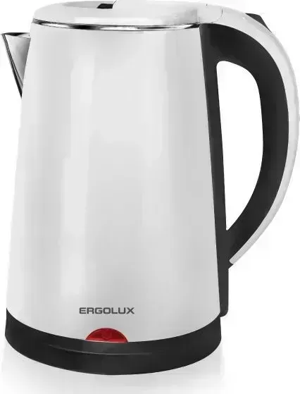 Чайник электрический ERGOLUX ELX-KS09-C41 черно-белый ПРОМО