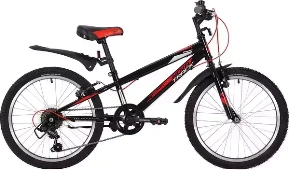 Велосипед NOVATRACK 20SH6V.RACER.BK20 20" RACER, черный 139724